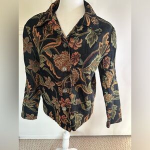 David Paul New York Floral Jacket size S